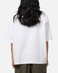 Carre Crane Button Up Shirt White/Light Blue