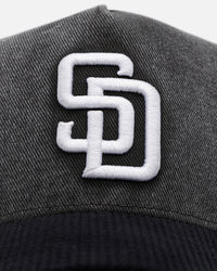 47 Brand San Diego Padres 'Apollo Corduroy' Offside DT Snapback Black