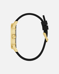 Guess Mainline Women's Badge Watch Black/Gold
