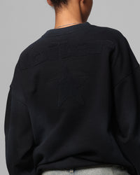 Loiter Premium Essentials Crewneck Washed Black
