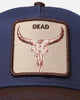 Goorin Bros Two Tone Skull Trucker Snapback Lilac