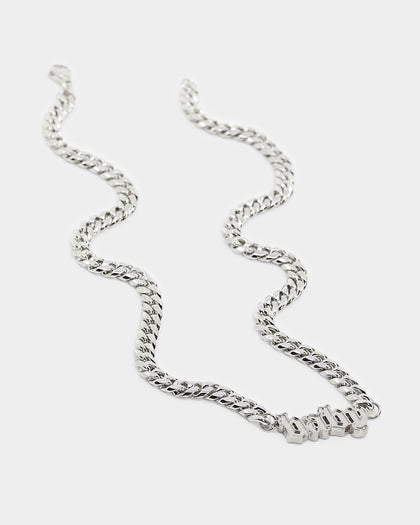 Raising Hell Women's Baby Necklace White Gold