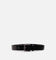 Carre Studded Vegan Leather Belt Black