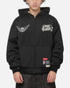 Criminal Damage M Bison Padded Zip Jacket Black