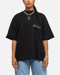 Majestic Athletic New York Yankees Script Boxy T-Shirt Black