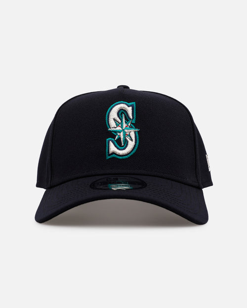 New Era Seattle Mariners 'On Field' 9FORTY A-Frame Snapback Official Team Color