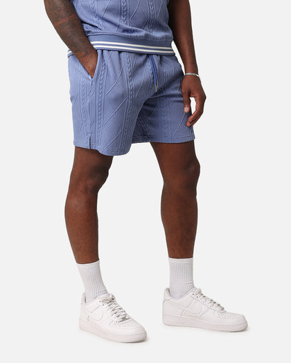 XXIII Danny Knit Shorts Floral Blue