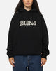 S Double Mid Block Fleece Hoodie Black