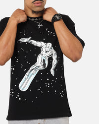 73Studio Marvel Fantastic Four Silver Surfer Saga T-Shirt Black