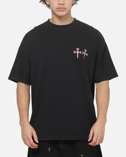 Saint Morta Liberty Boxy T-Shirt Vintage Black