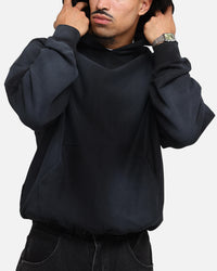 Saint Morta Manticore Boxy Hoodie Sunfade Black