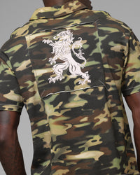 Loiter Unity Polo T-Shirt Camo