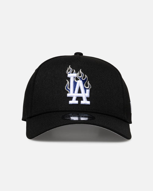 New Era Los Angeles Dodgers 'Flame Logo' 9FORTY A-Frame Snapback Black