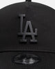 New Era Los Angeles Dodgers "Black Metal Badge" 9Forty A-Frame Snapback Black
