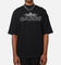 Carre Rosebud Mock Neck T-Shirt Black