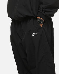 Nike Club Woven Oversized Track Pants Black