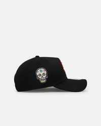 New Era San Diego Padres 'Sugar Skull Side Patch' 9FORTY A-Frame Snapback Black/Red/Green