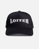 Loiter Retro Snapback Black