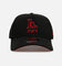 New Era Los Angeles Dodgers 'Easy Black And Scarlet' 9FORTY A-Frame Snapback Black/Scarlet