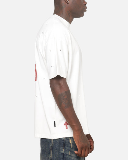 Saint Morta Saints Marked Boxy T-Shirt Off White