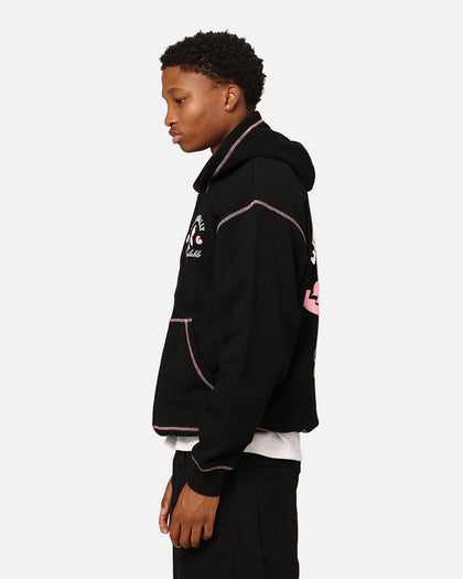 Playboy By Culture Kings Lover Boy Full Zip Hoodie Black
