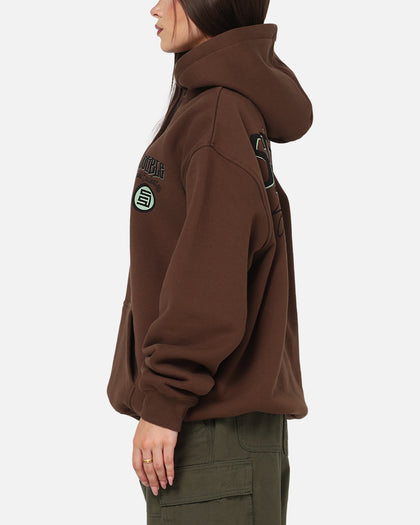 S Double Combo Platter Hoodie Washed Chocolate