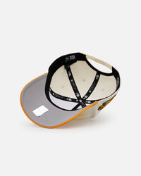 New Era Boston Bruins 'Team Color Visor' 9FORTY A-Frame Snapback Chrome/Official Team Color