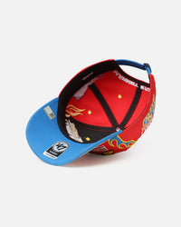 47 Brand X Market Studios 'Flames' 47 MVP Strapback Torch Red