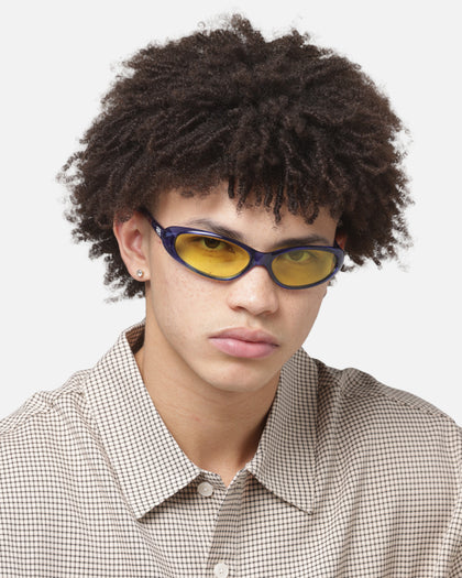 Aire X Von Dutch Poison Sunglasses Blue/Yellow