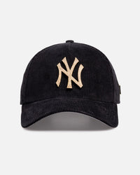 New Era New York Yankees 'Diamontee Cord' 9FORTY A-Frame Snapback Black Cord