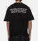 S Double Country Text Heavy Weight T-Shirt Black