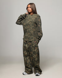 American Thrift Long Sleeve Thermal T-Shirt Camo