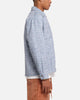 XXIII Boucle Tweed Zip Jacket Teal/Blue/Purple