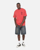 Saint Morta Requiem Boxy T-Shirt Vintage Washed Red