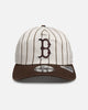 New Era Boston Red Sox 'Washed Stone Walnut' 19TWENTY Snapback Brown Pinstripe