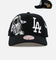 Mitchell & Ness Los Angeles Dodgers 'Rocketman' Pro Pinch Snapback Black
