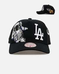 Mitchell & Ness Los Angeles Dodgers 'Rocketman' Pro Pinch Snapback Black