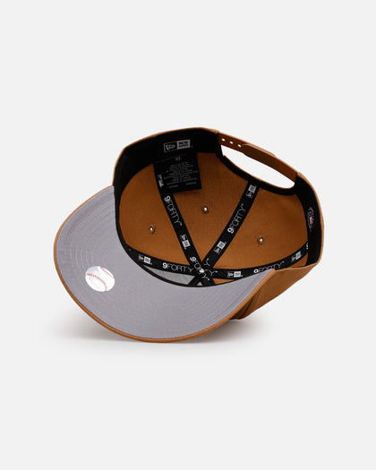 New Era Texas Rangers 'Wheat Canvas' 9FORTY A-Frame Snapback Wheat