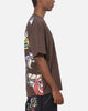 Ed Hardy Serpent T-Shirt Washed Brown