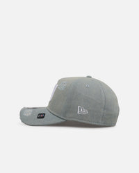New Era New York Giants 'Distressed Denim' 9FORTY A-Frame Snapback Light Wash Denim