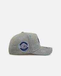 New Era Chicago Cubs 'Distressed Denim' 9FORTY A-Frame Snapback Light Wash Denim