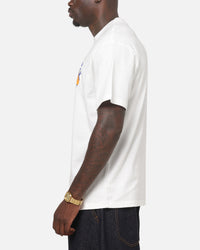 Mitchell & Ness New York Knicks X Wu Tang Logo T-Shirt Vintage White