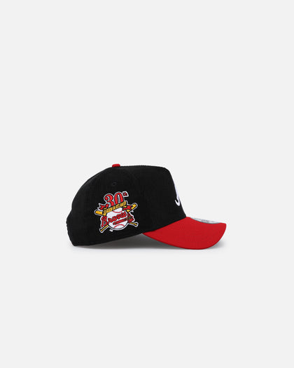 New Era Atlanta Braves '2-Tone Corduroy' 9FORTY A-Frame Snapback Black