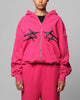 Loiter Celestial Full Zip Hoodie Pink