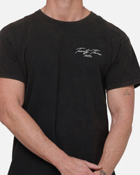 XXIII Script T-Shirt Black/White