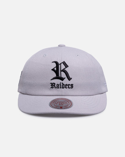 Mitchell & Ness Las Vegas Raiders 'Black Letter' Legacy Low Profile Snapback Smoke