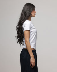 American Thrift Women's Shrunken T-Shirt Grey Heather