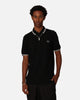 Fred Perry Twin Tipped Polo Shirt Black/Ecru