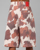 Loiter Hide Jorts Cowhide