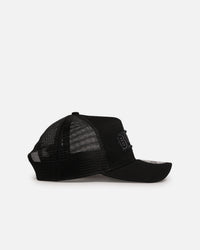 New Era Chicago Bulls 'Distressed' 9FORTY A-Frame Trucker Snapback Black/White